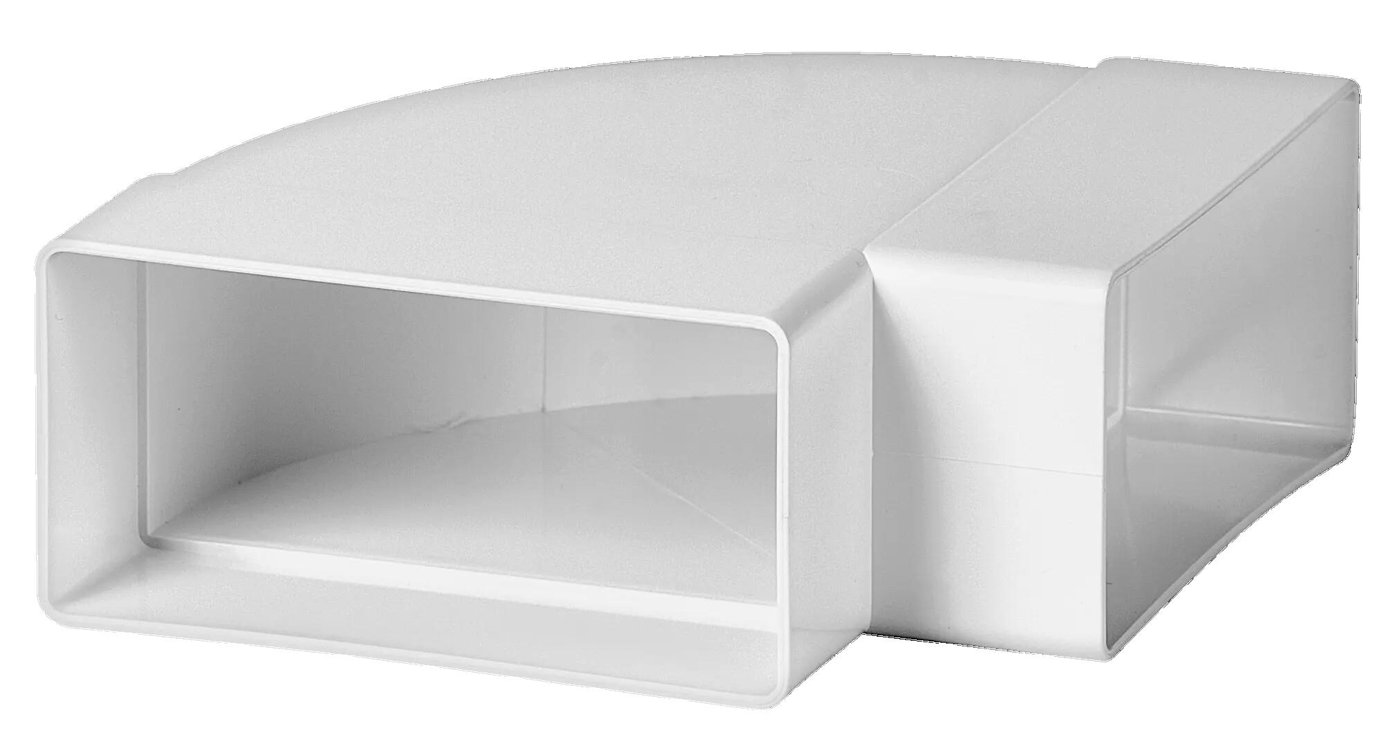 Kolanko wentylacyjne POZIOME PŁASKIE 90° 55 / 110 mm 0.5 m EQUATION - 3