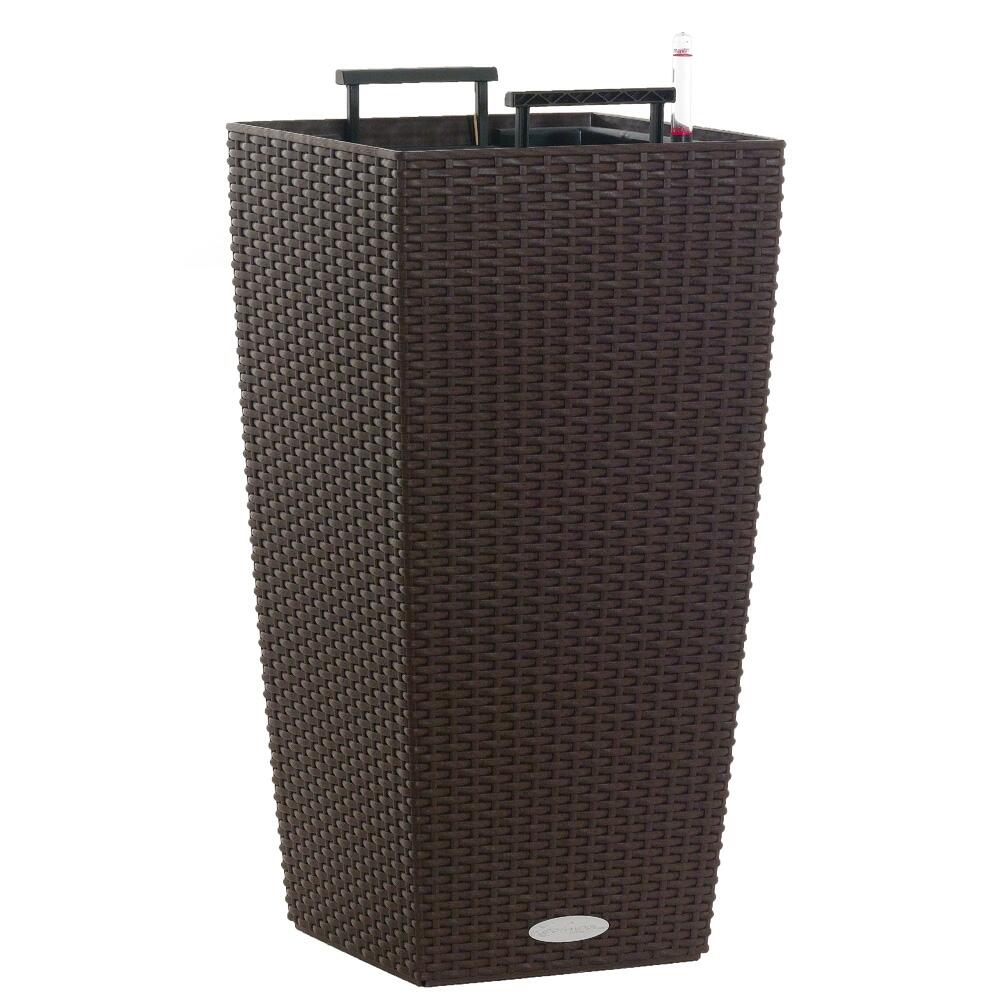 Vaso autoirrigante LECHUZA in polipropilene marrone H 56 x ø 30 cm - 4
