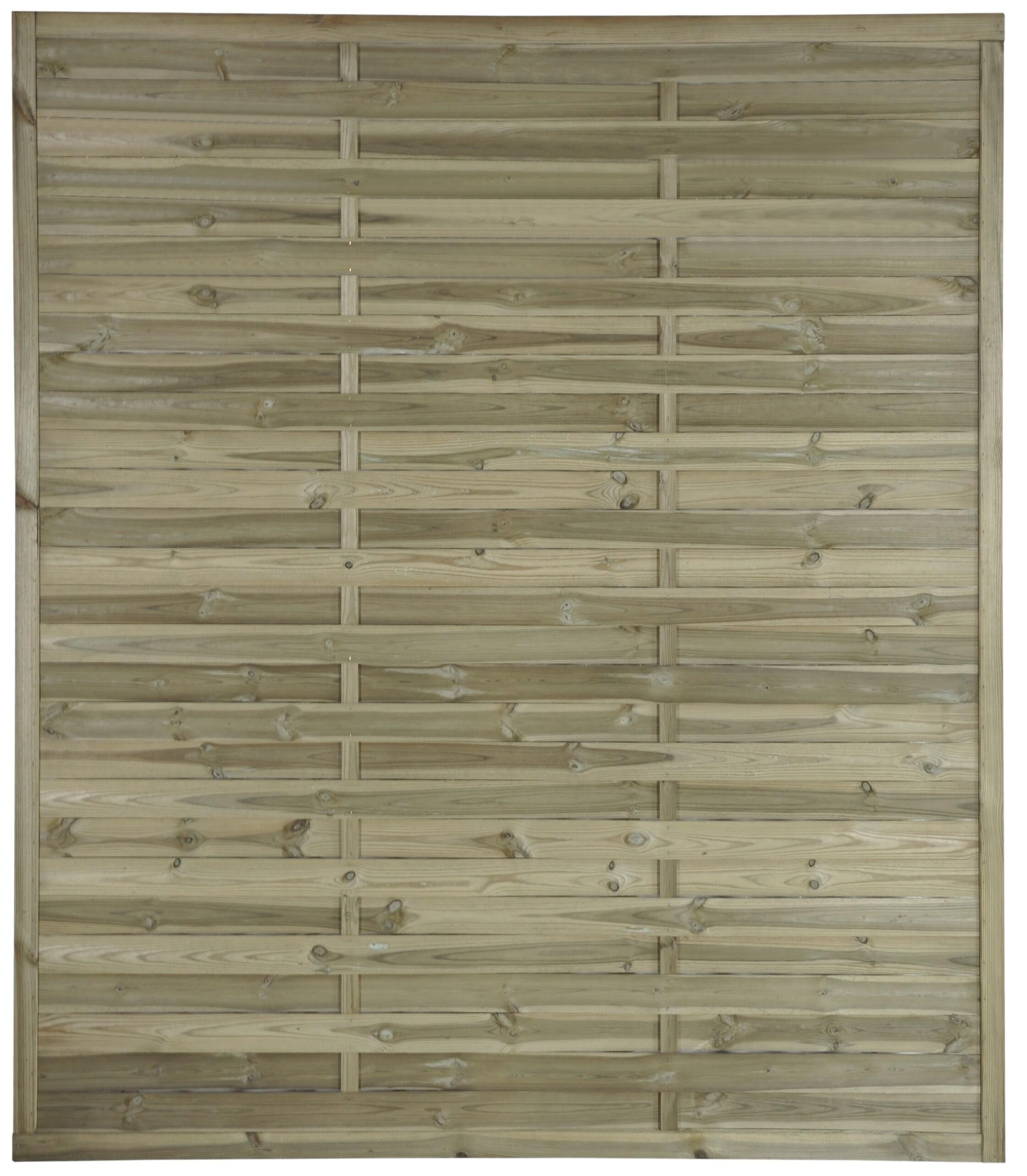 Płot lamelowy 150x180 cm drewniany Stelmet - 5
