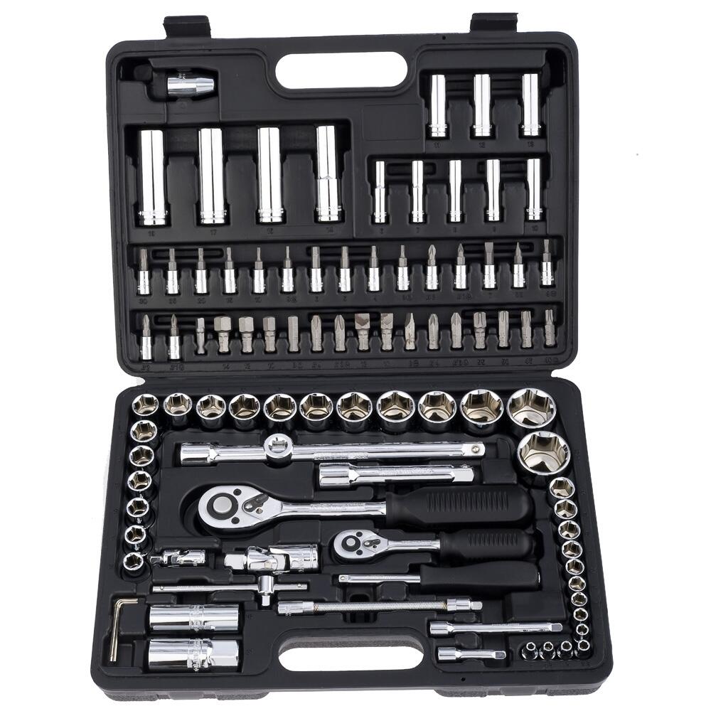 Zestaw kluczy nasadowych 1/4" 1/2" 48794 94 szt. Proline
