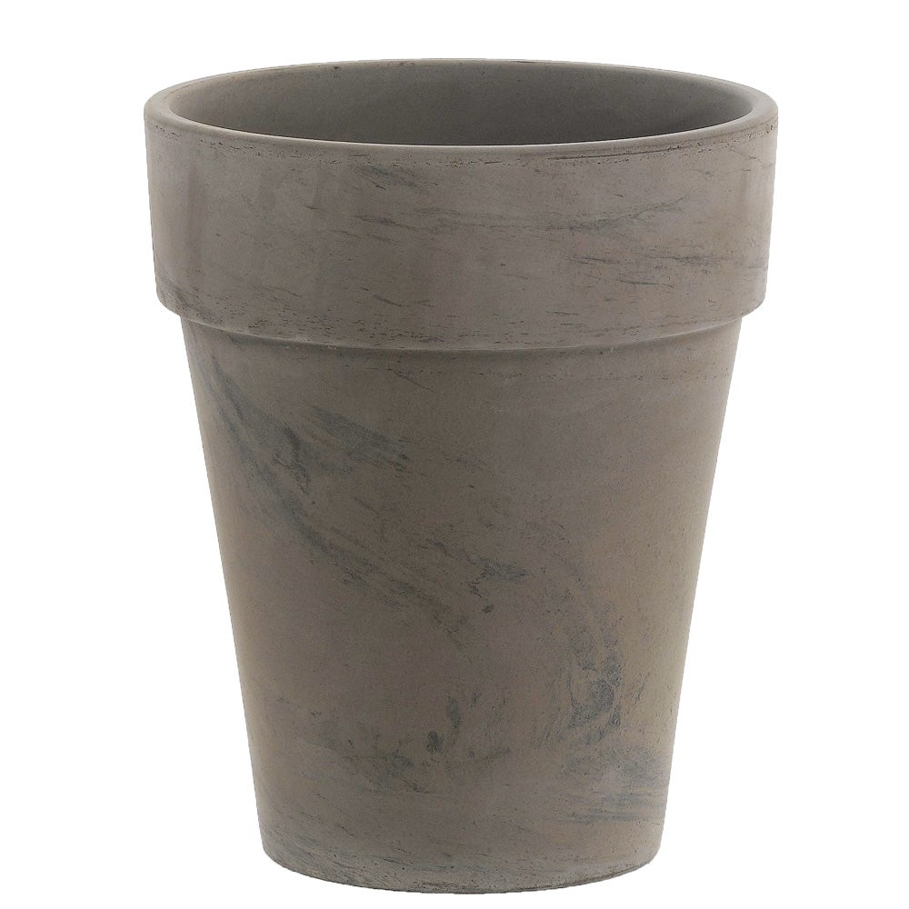 Doniczka gliniana śr.31 cm szara Cermax