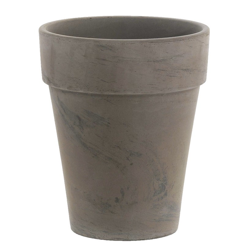 Doniczka gliniana śr.31 cm szara Cermax