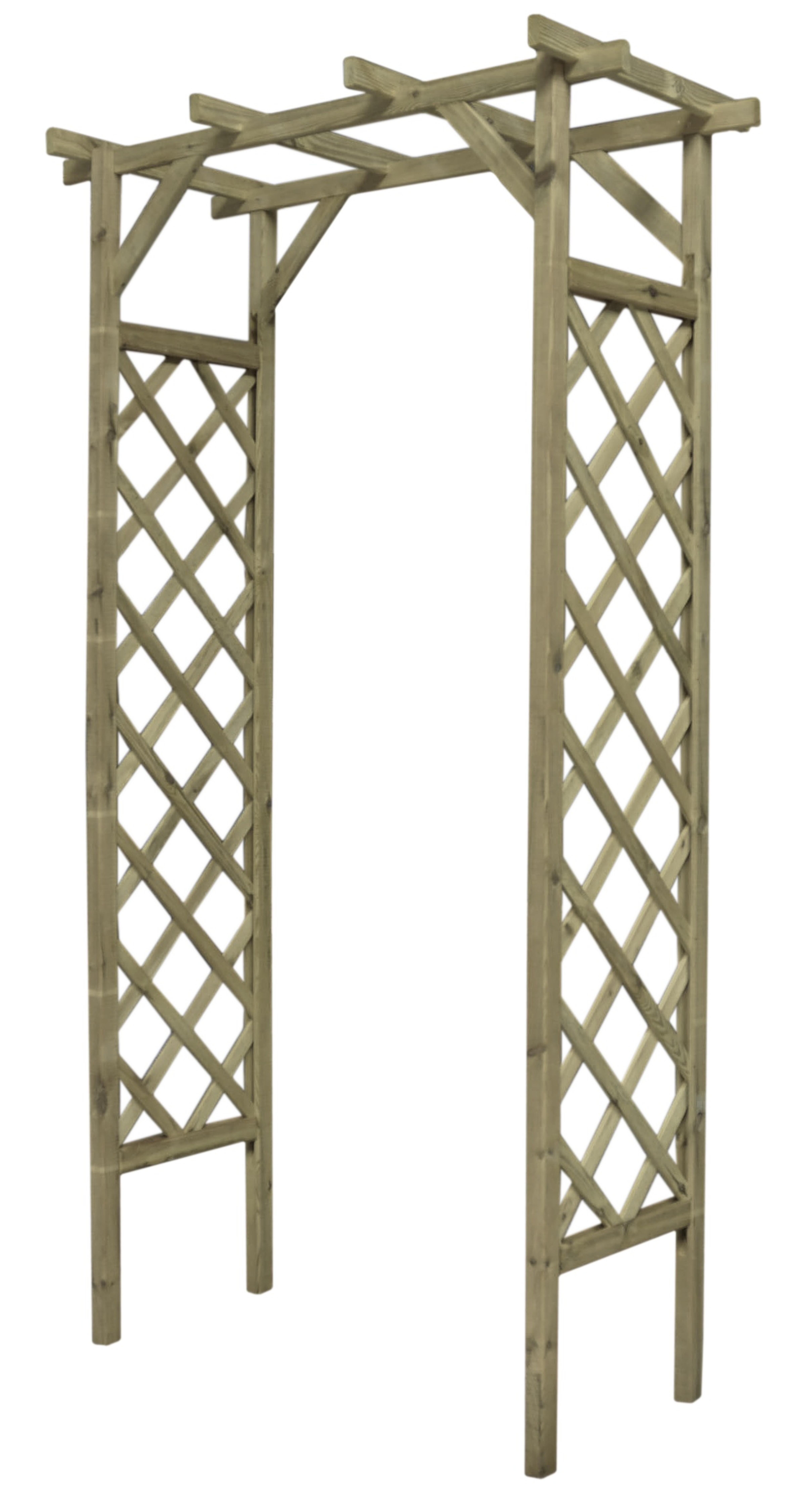 Pergola ogrodowa 120x60x212 cm drewniana Stelmet - 4