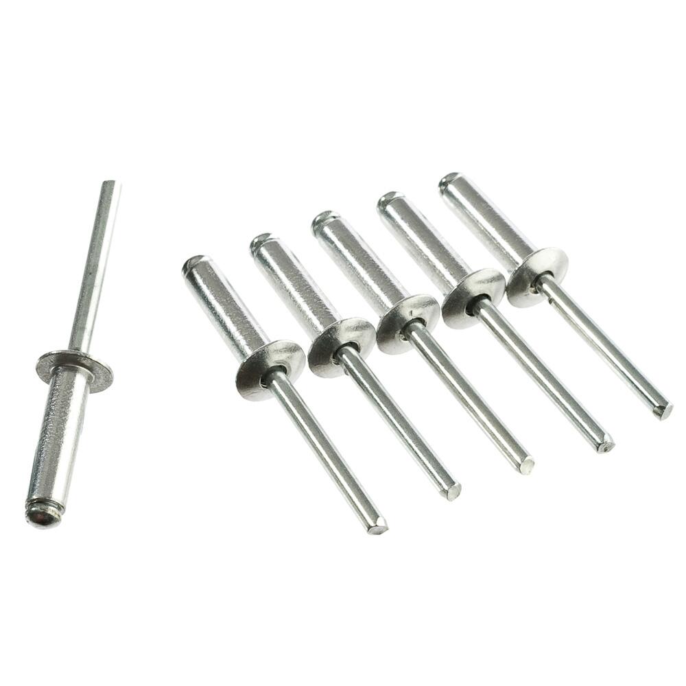 Nity aluminiowe 4.8 x 18 mm 50 szt. 43E505