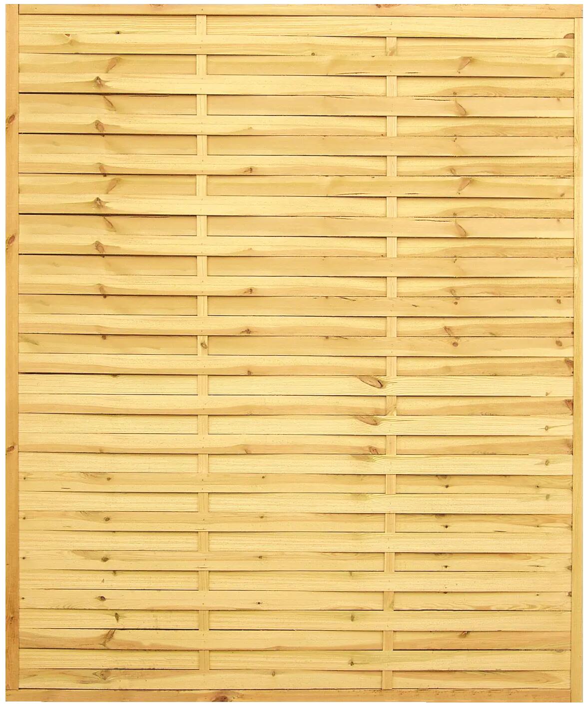 Płot lamelowy 150x180 cm drewniany Stelmet - 4
