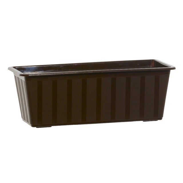 Skrzynka balkonowa 60x18 cm plastikowa brązowa Prosperplast