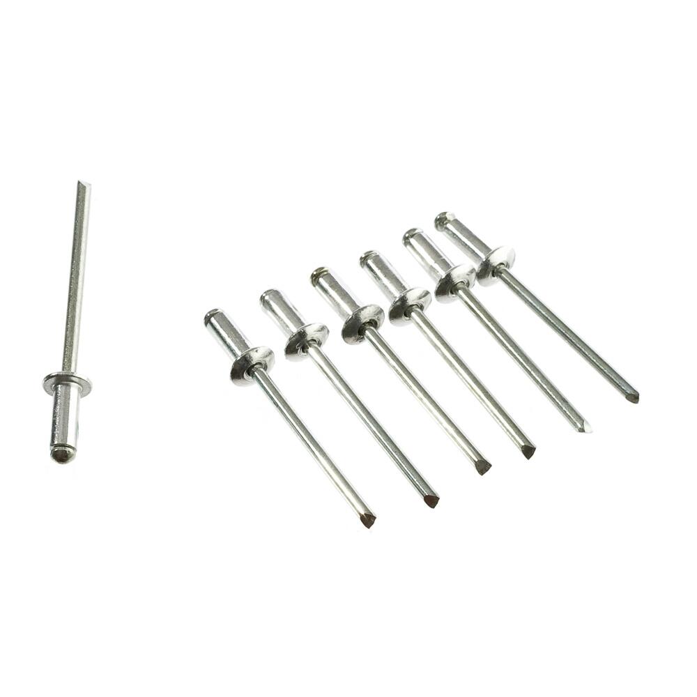 Nity aluminiowe 3.2 x 7.4 mm 50 szt. 43E301