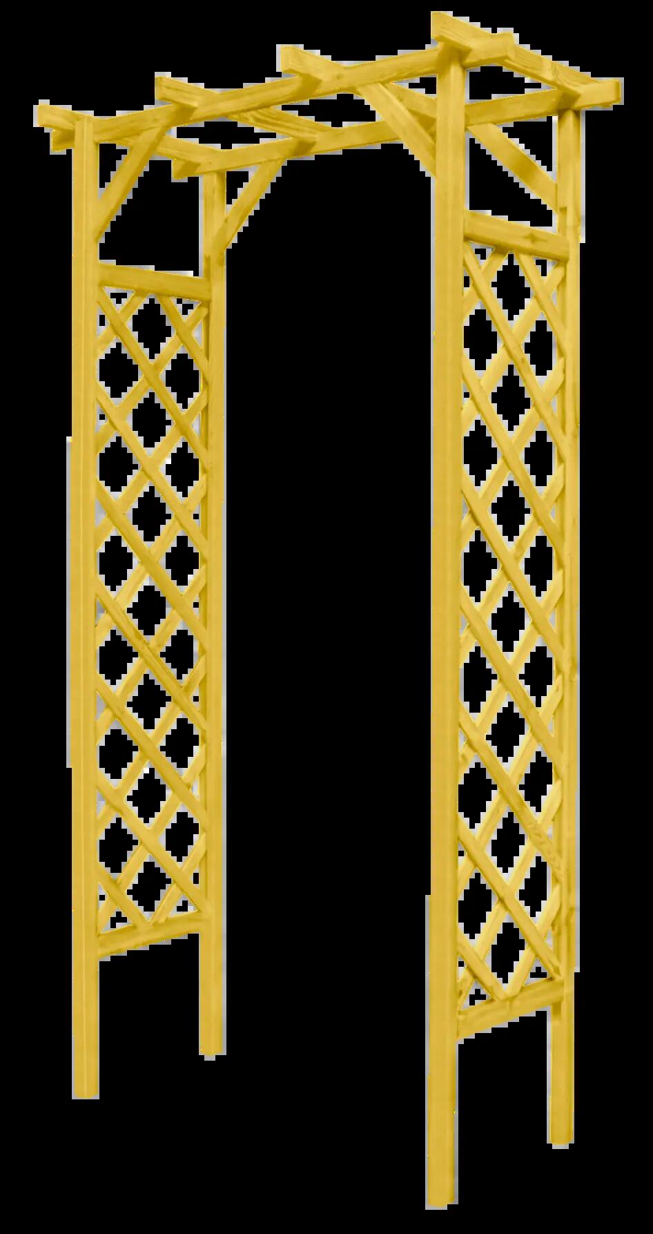 Pergola ogrodowa 120x60x212 cm drewniana Stelmet - 3