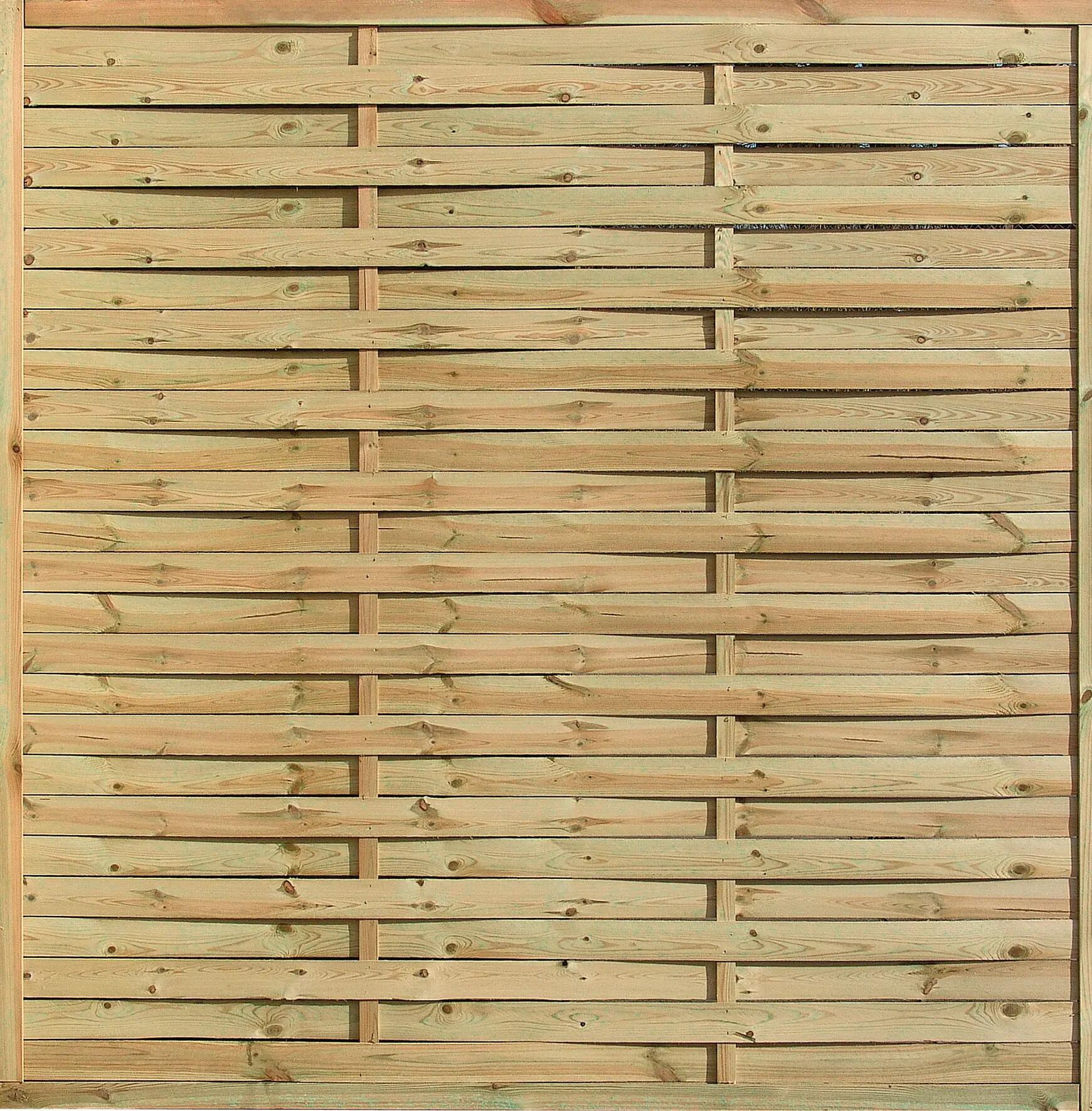 Płot lamelowy 150x180 cm drewniany Stelmet - 3