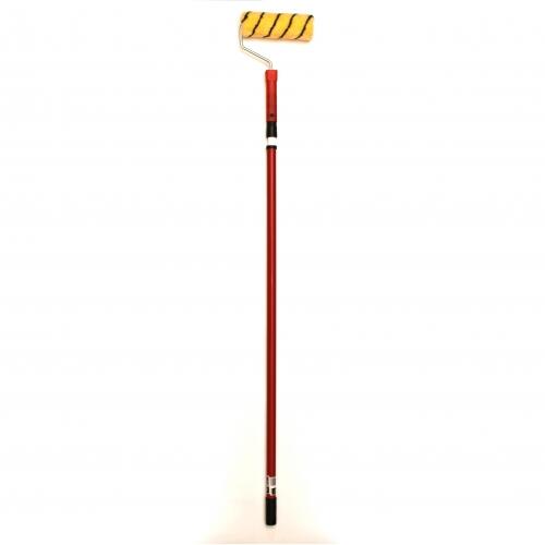 Zestaw malarski do farb emulsyjnych wałek 18 cm + kij 1.2 m Globall - 4