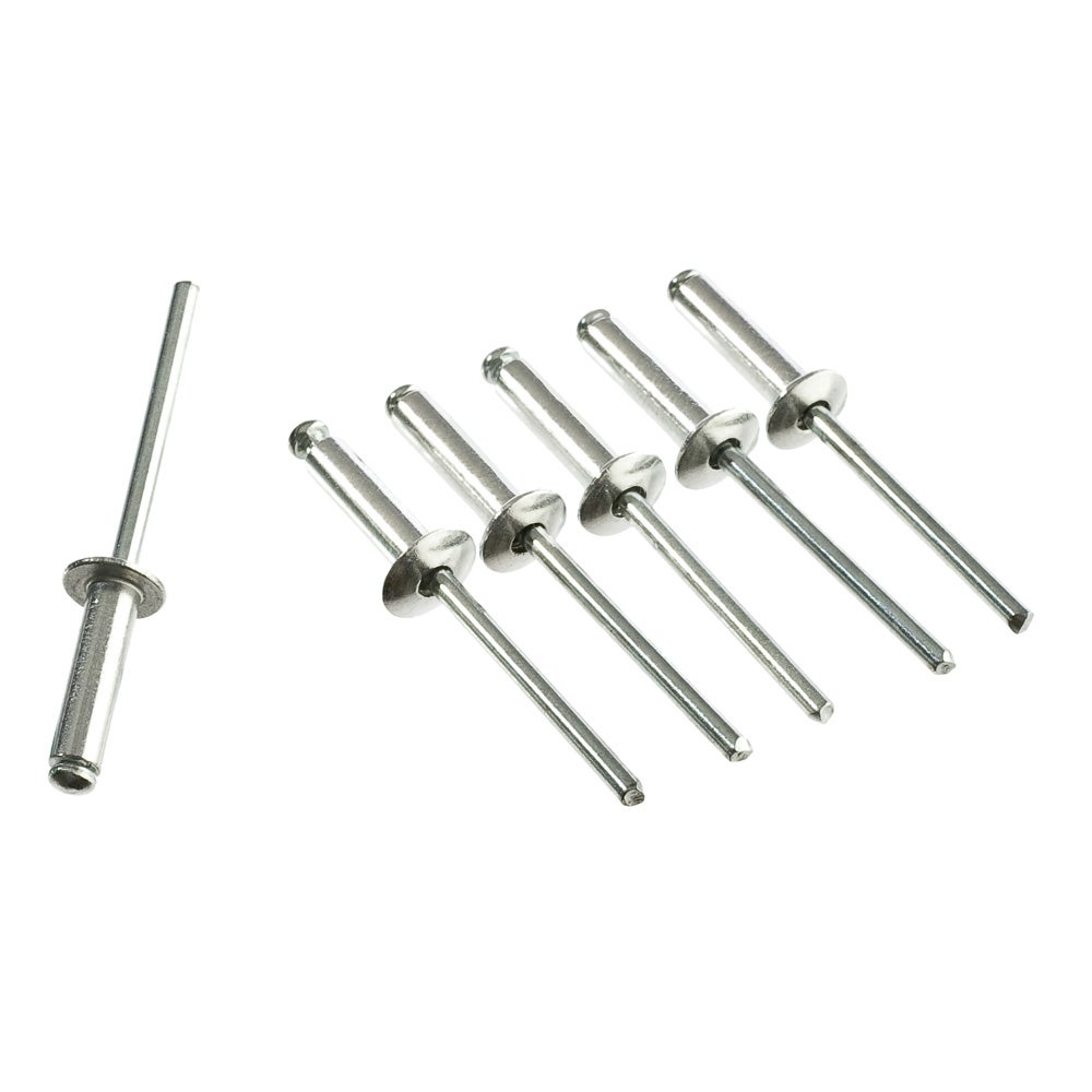 Nity aluminiowe 4 x 16 mm 50 szt. 43E404 Topex