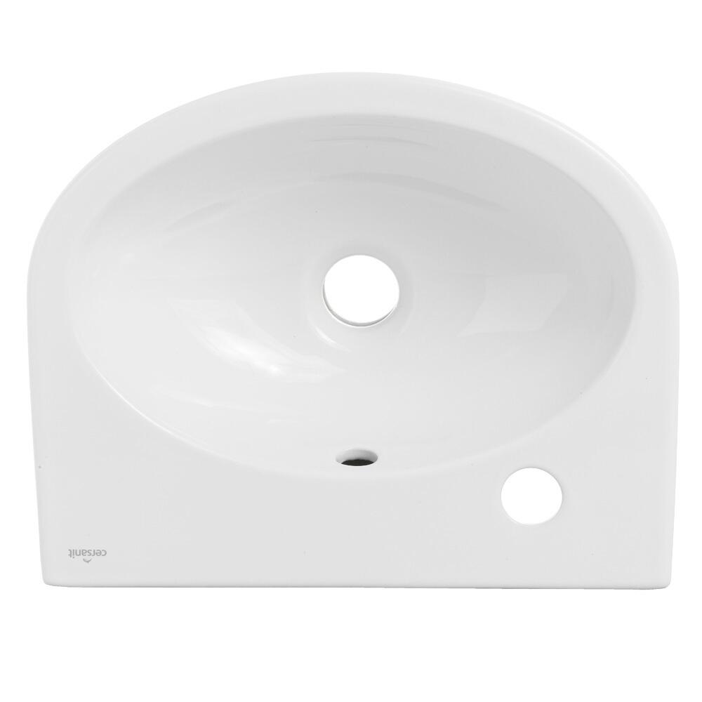 Umywalka ceramiczna Parva Prawa 40 x 32 P Z/O Cersanit - 3