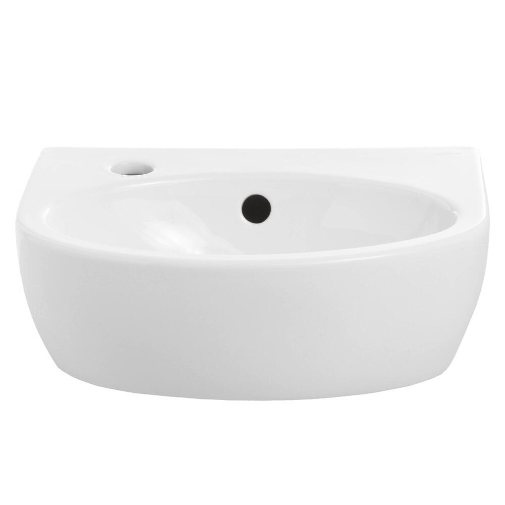 Umywalka ceramiczna Parva Prawa 40 x 32 P Z/O Cersanit - 2