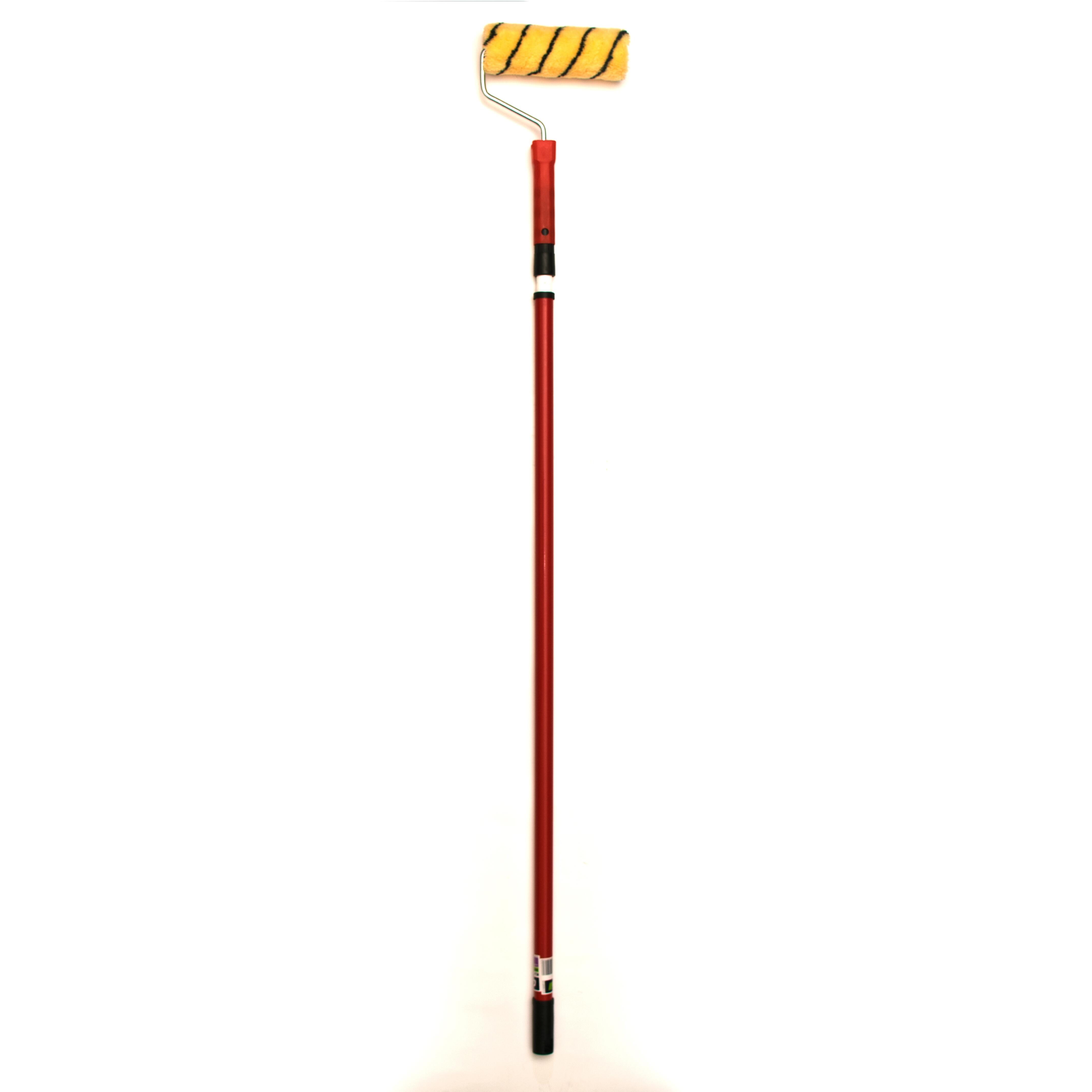 Zestaw malarski do farb emulsyjnych wałek 18 cm + kij 1.2 m Globall - 3