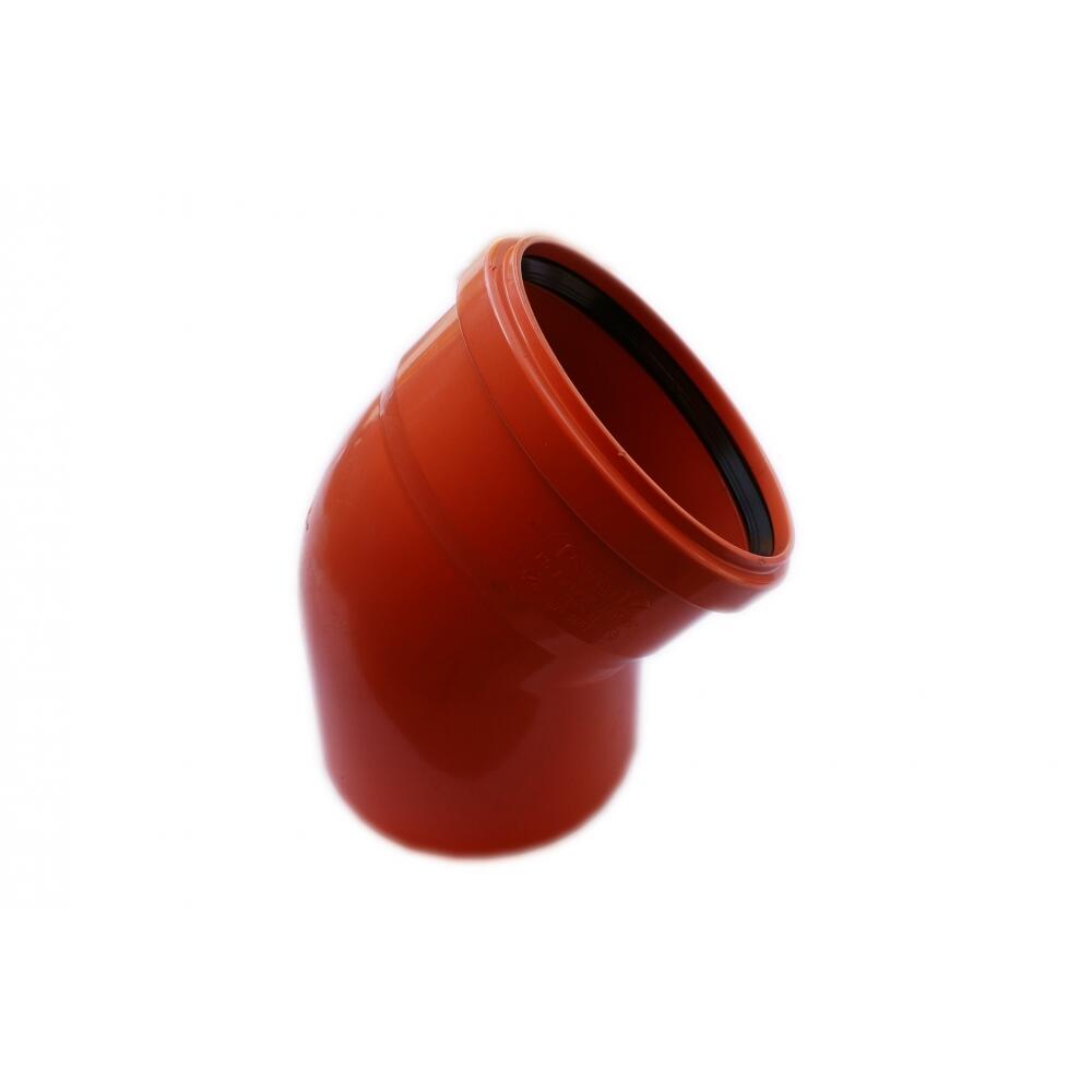 Kolano kanalizacji zewnętrznej 160 mm/45° Poliplast