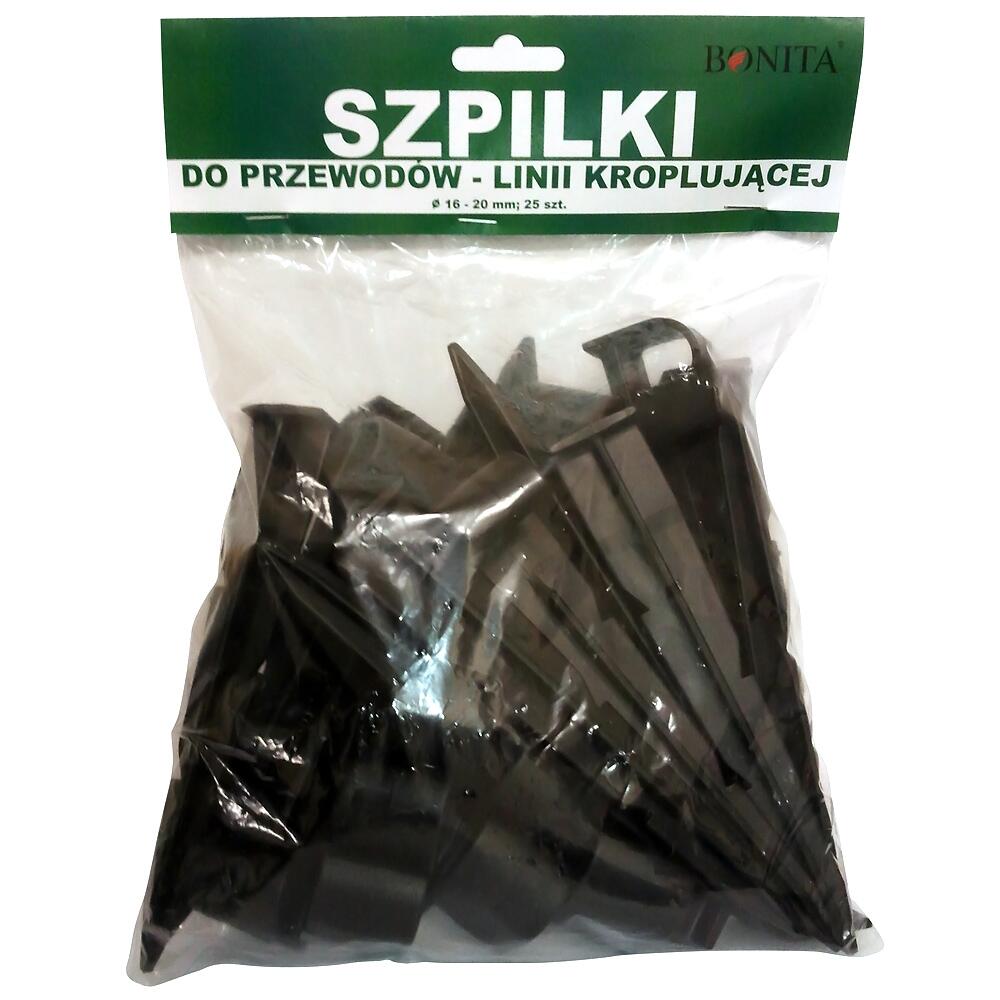 Szpilki do linii kroplującej 25 szt. śr. 16-20 mm dł. 16 cm