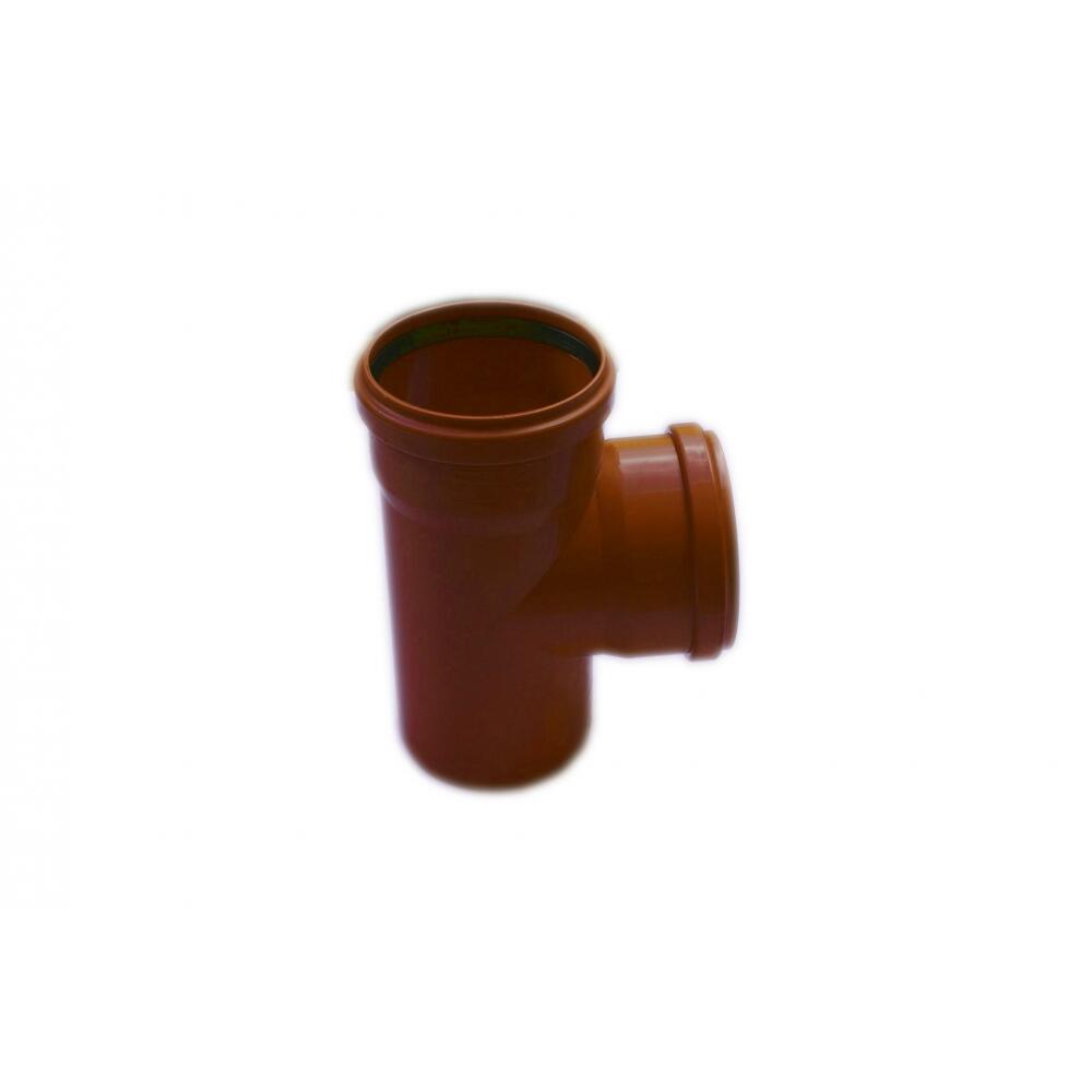 Trójnik kanalizacji zewnętrznej 110 x 110 mm/90° Poliplast