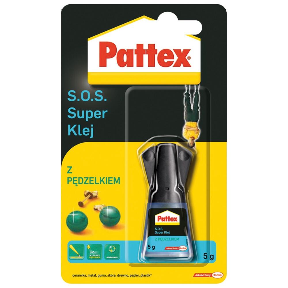 Klej S.O.S Superklej z pędzelkiem 5 g Pattex - 3