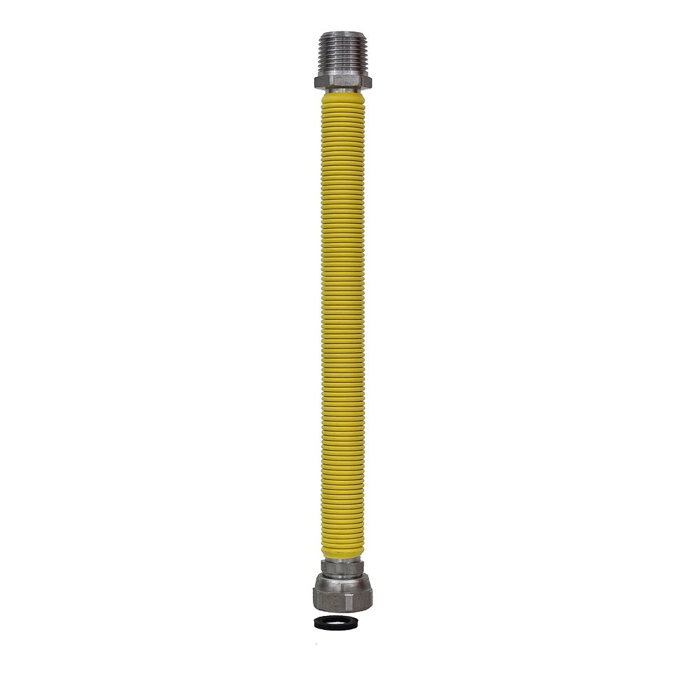 Elastyczny i rozciągliwy przewód do gazu ze stali nierdzewnej Kas Flex 1/2" (200-400mm) PROFITOR