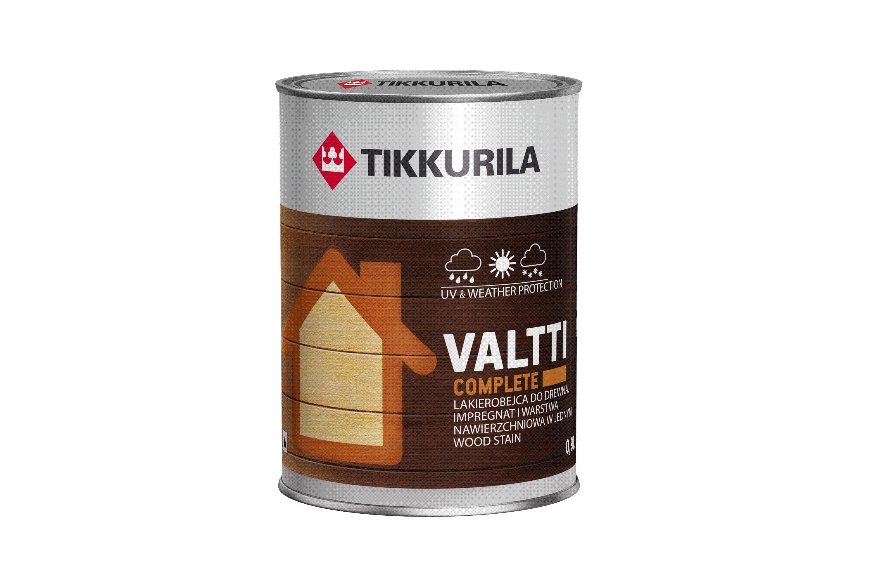 Lakierobejca Tikkurila Valtti Complete 0.9 l Baza EC