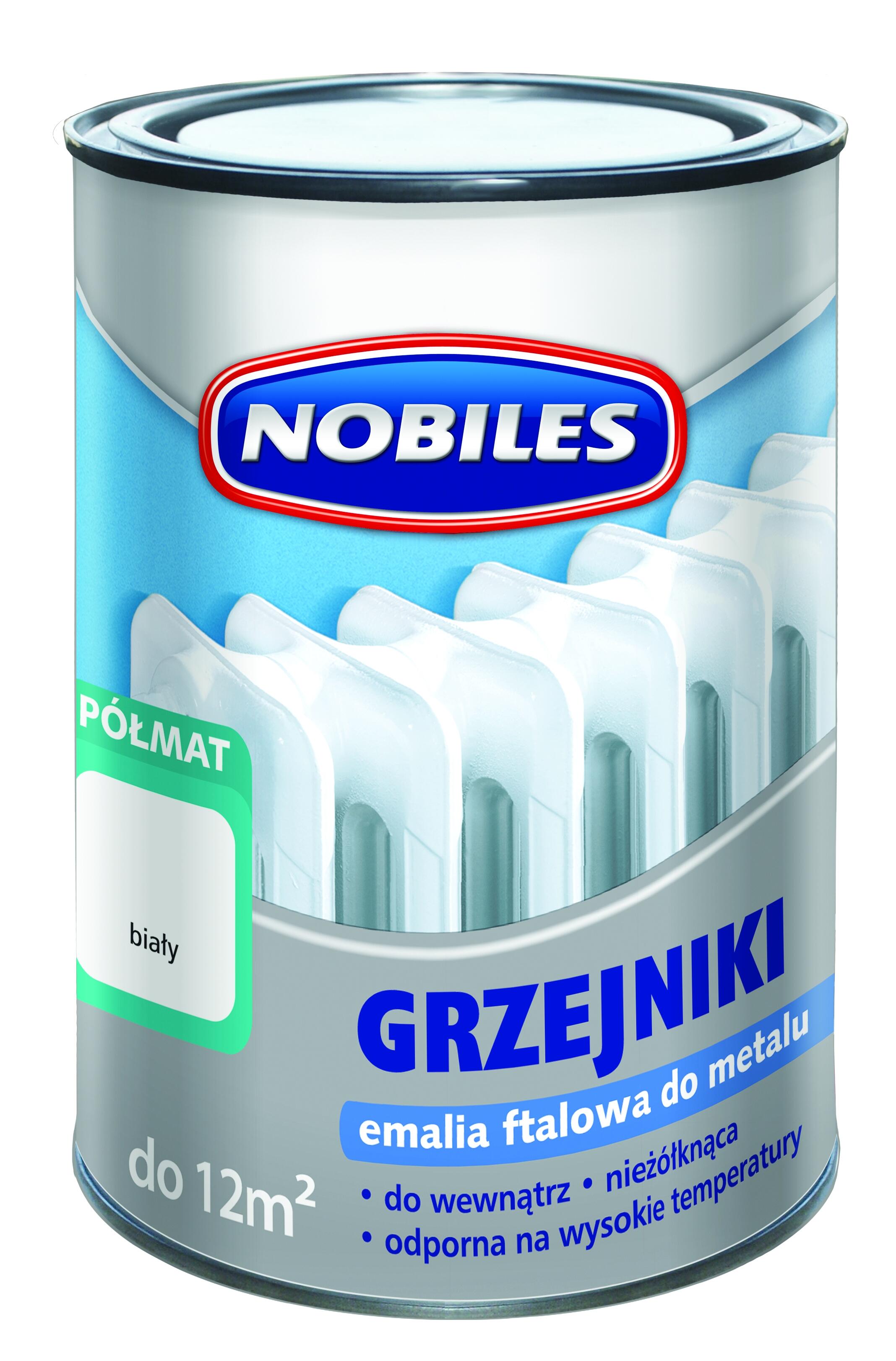 Emalia do grzejników 0.5 l Biała NOBILES