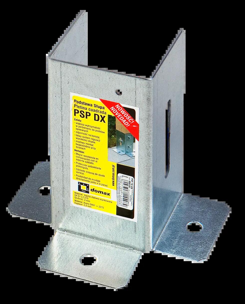 Podstawa słupa metalowa 7x7 cm PSP70 Dx Domax - 2