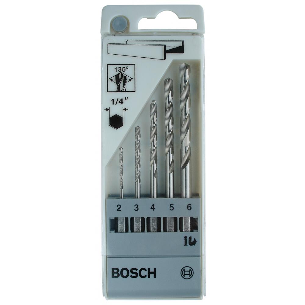 Zestaw wierteł do metalu 2-6 mm 5 szt. 2608595517 BOSCH