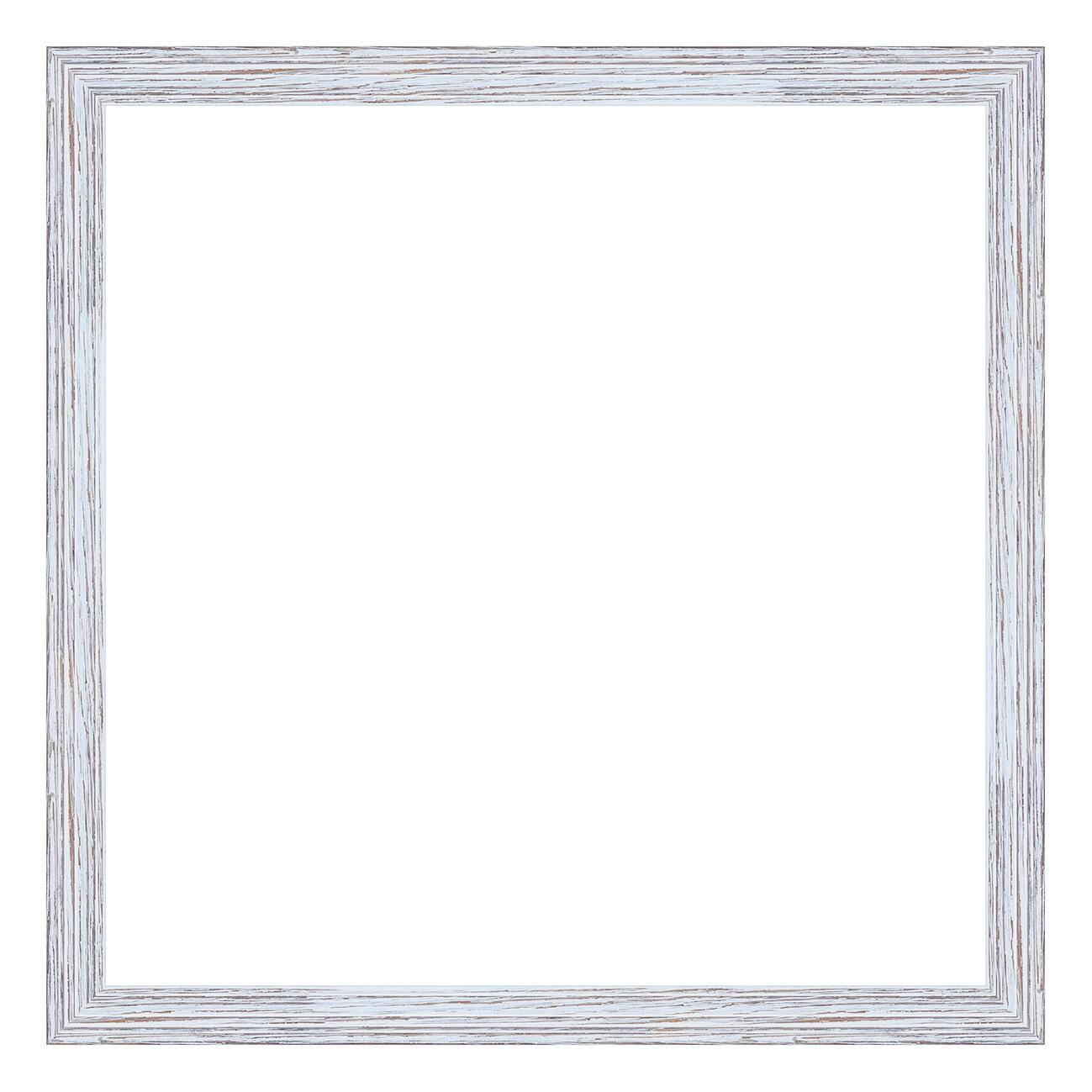 Bildershop-24 Cornice per giunti ombreggiati Hamburg, per tele o telaio, 40 x 40 cm, colore bianco (laccato opaco