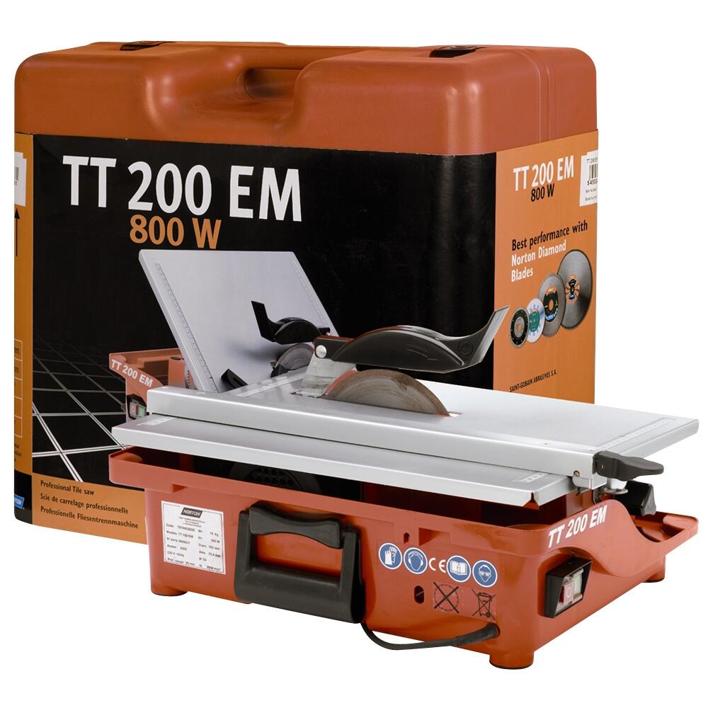 Elektryczna przecinarka do płytek ceramicznych TT200 EM CLIPPER 200 NORTON - 3