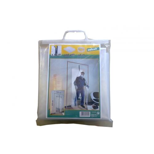 Zestaw do zabezpieczania przed pyłem 1.25x2.5 m 4005000 Wolfcraft - 5