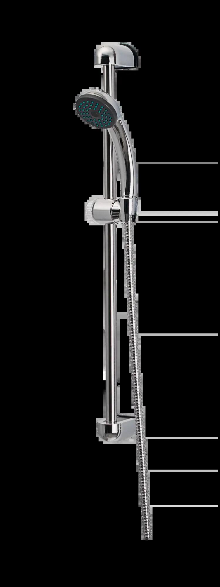 Zestaw prysznicowy przesuwny Ava New Invena - 2