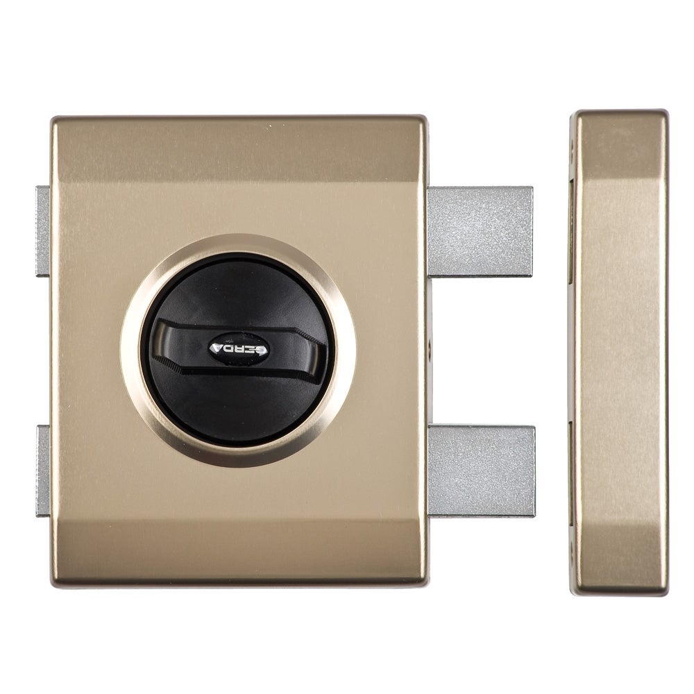 rukaページ Zamek nawierzchniowy jednopunktowy ZX Plus satyna Gerda