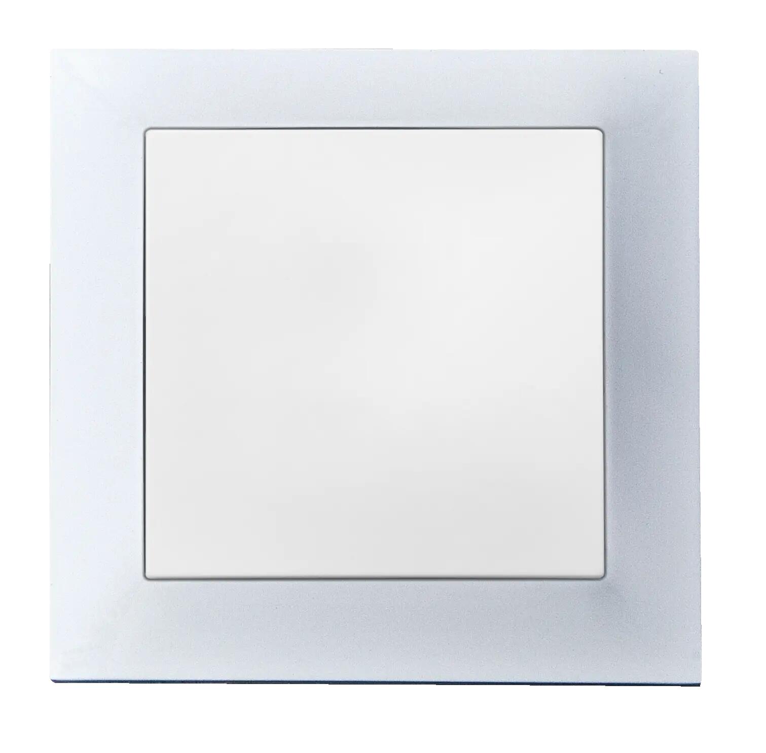 Włącznik pojedynczy IMPRESJA Biały OSPEL - 11