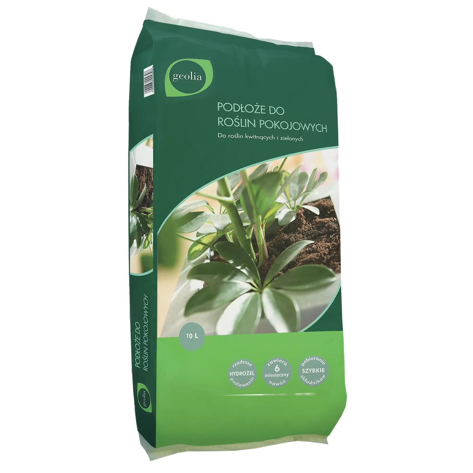 Podłoże do roślin pokojowych 10l Geolia - 3