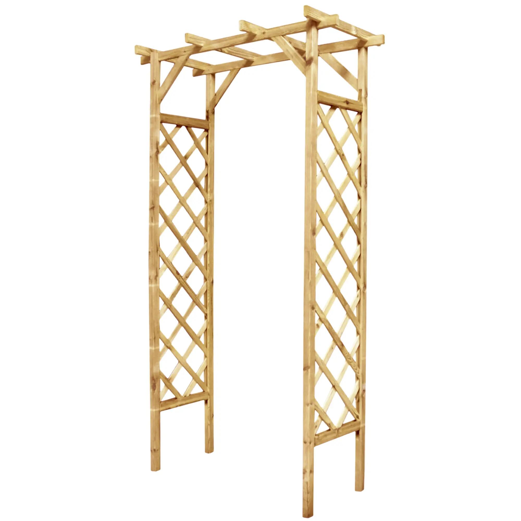 Pergola ogrodowa 120x60x212 cm drewniana Stelmet - 2