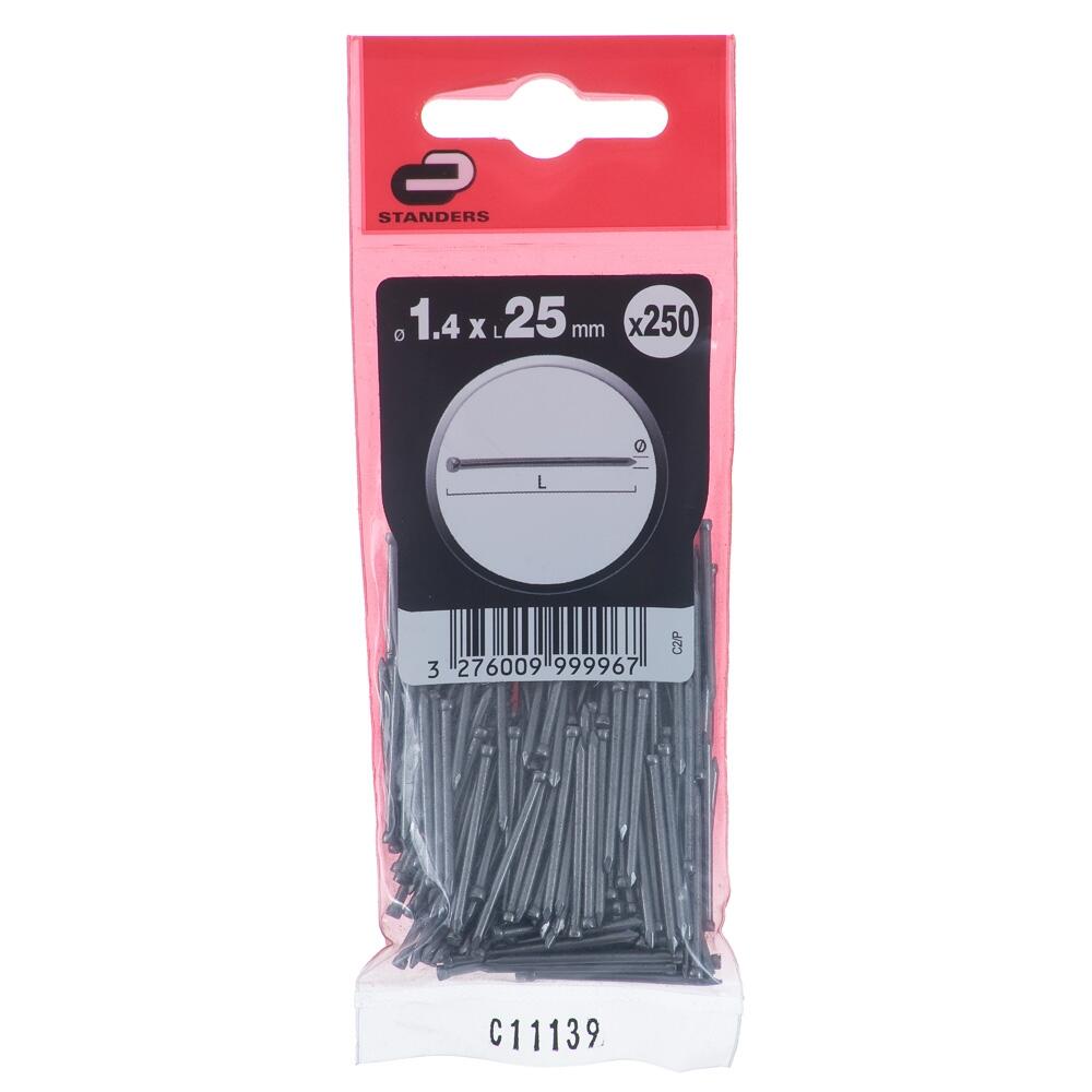 Gwóźdź 1.4 x 25 mm 250 szt. Standers