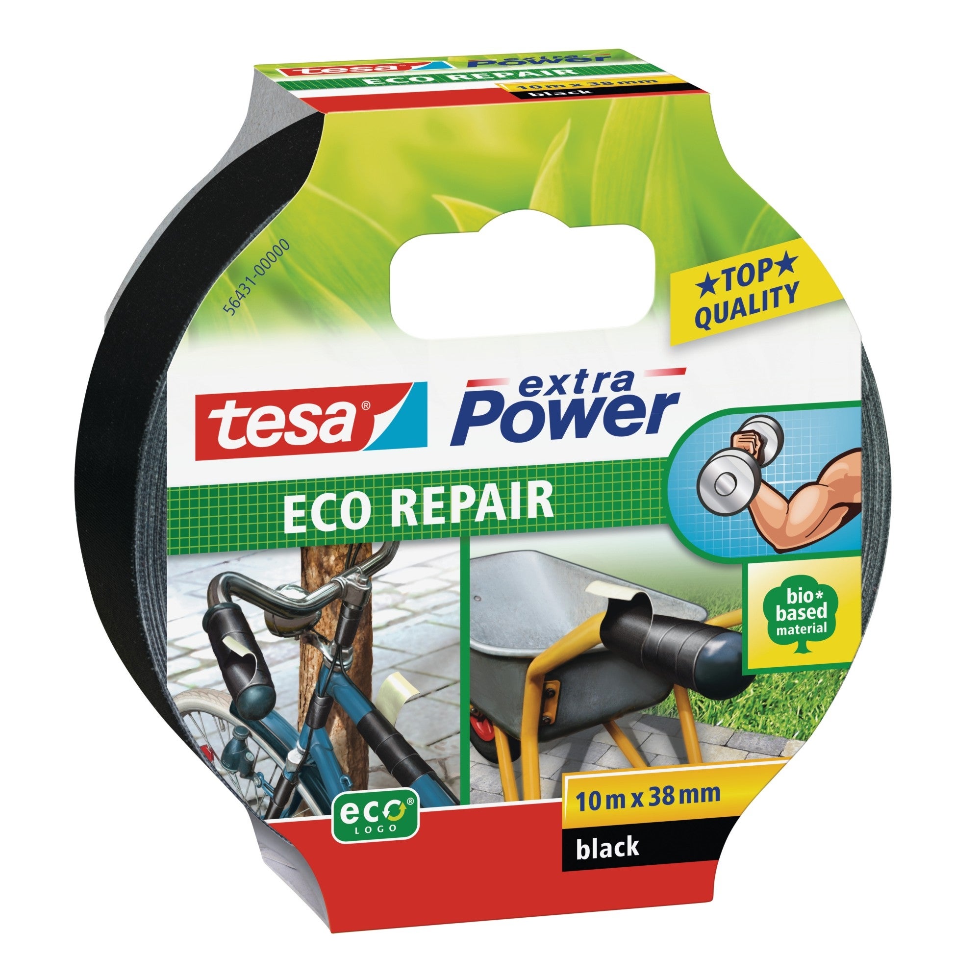 Taśma naprawcza ECO REPAIR 38 mm x 10 m czarna TESA - 3