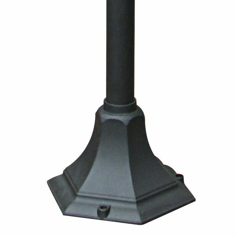 Lampione da giardino, Milano H 105 cm, nero, IP44 INTEC - 4