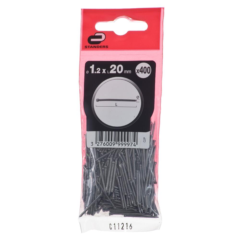 Gwóźdź 1.2 x 20 mm 400 szt. Standers