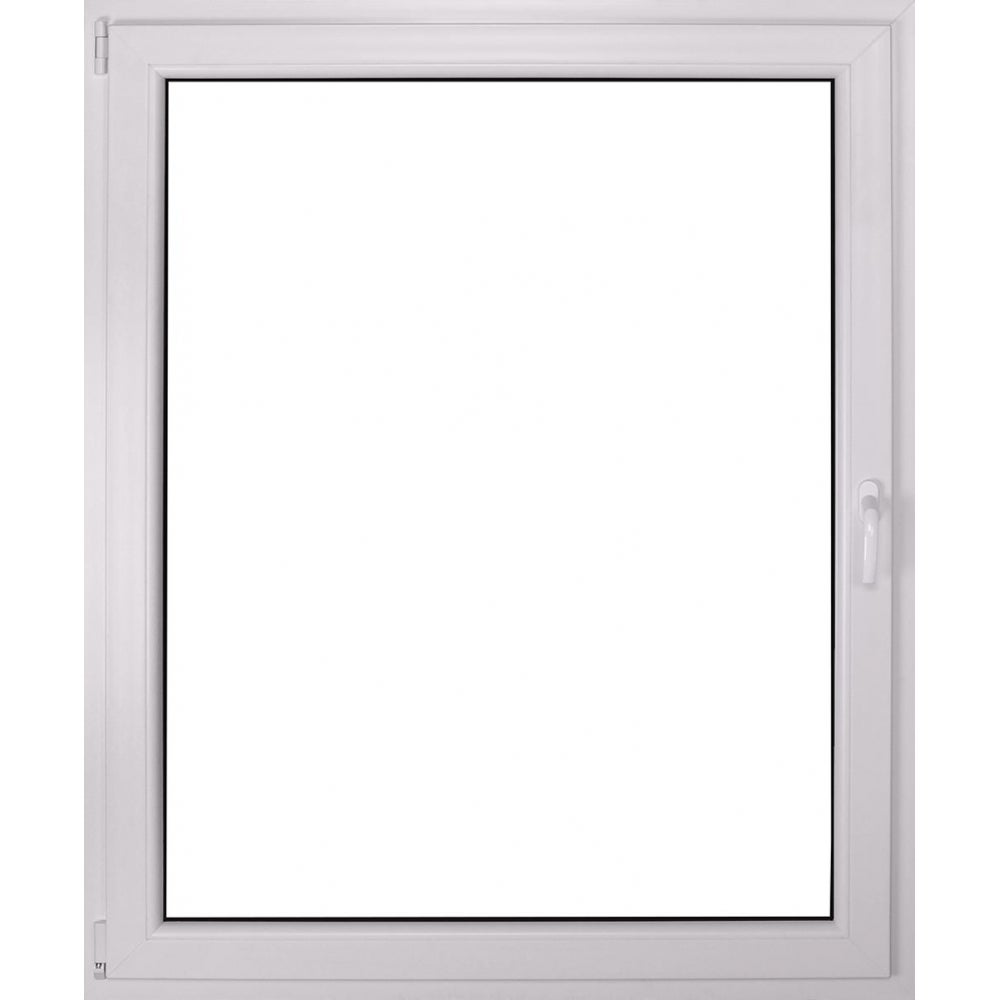 Okno PCV 2-szybowe fasadowe O33 białe 1165x1435 mm otwierane do wewnątrz lewe