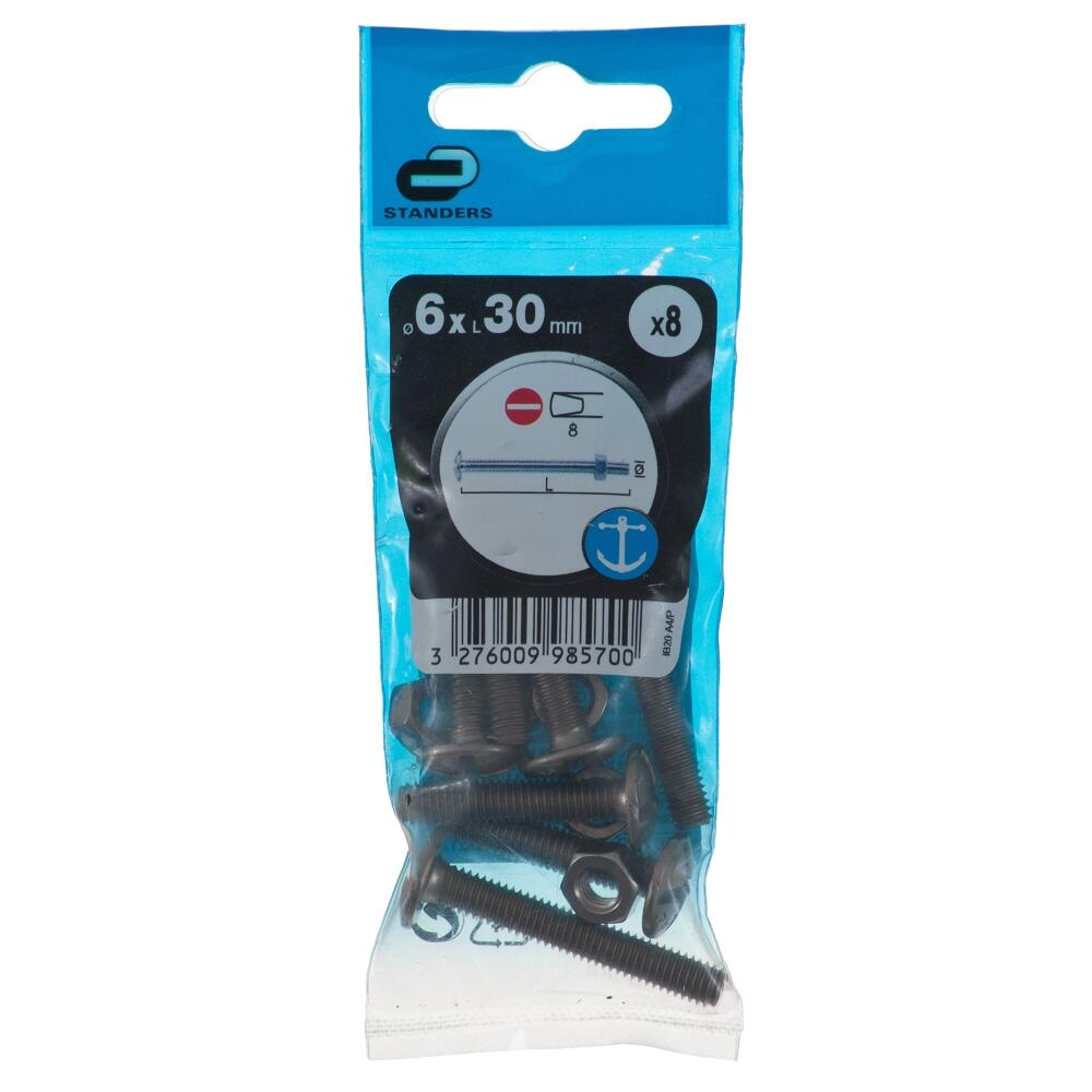 Śruba 6 x 30 mm 8 szt. Standers