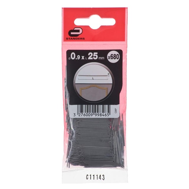 Gwóźdź 0.9 x 25 mm 680 szt. Standers