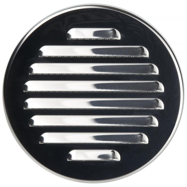 Kratka wentylacyjna stalowa 125 mm stal nierdzewna EQUATION