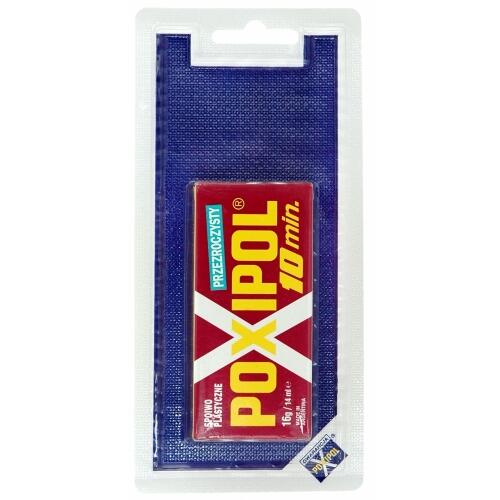 Klej reperacyjny dwuskładnikowy EPOXYDOWY 14 ml bezbarwny POXIPOL - 2