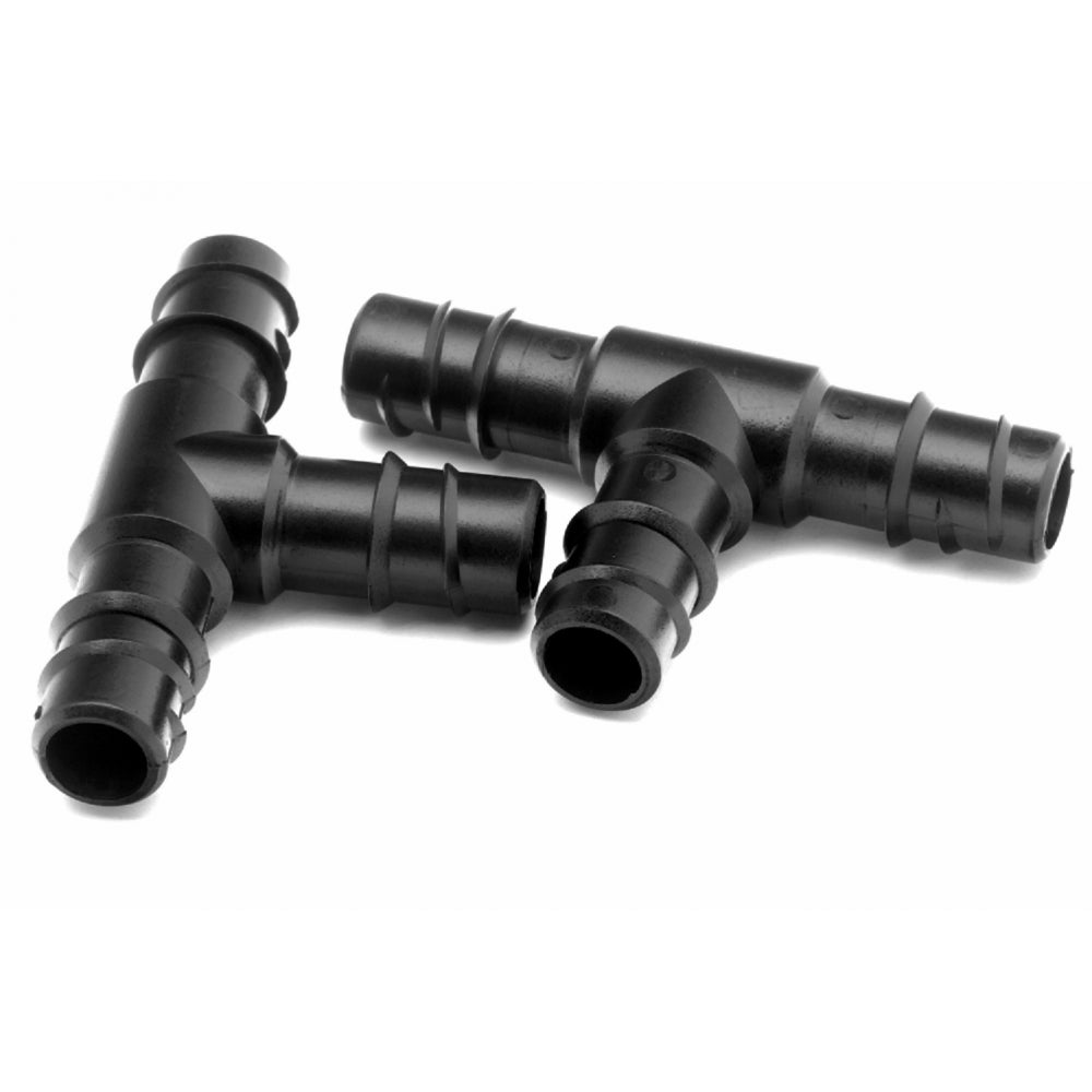Raccordo a T per irrigazione CLABER a 3 vie in abs adatto a tubi di ⌀ 6 mm, 10 pezzi - 3