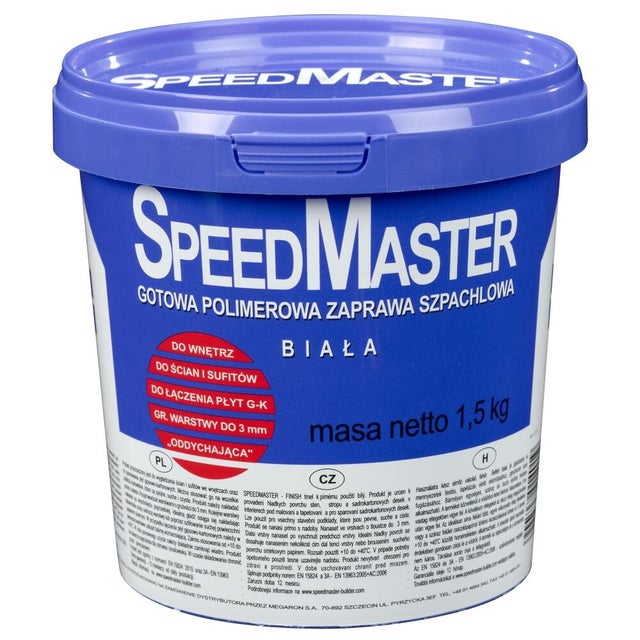 Gotowa masa szpachlowa polimerowa 1,5 kg Speedmaster