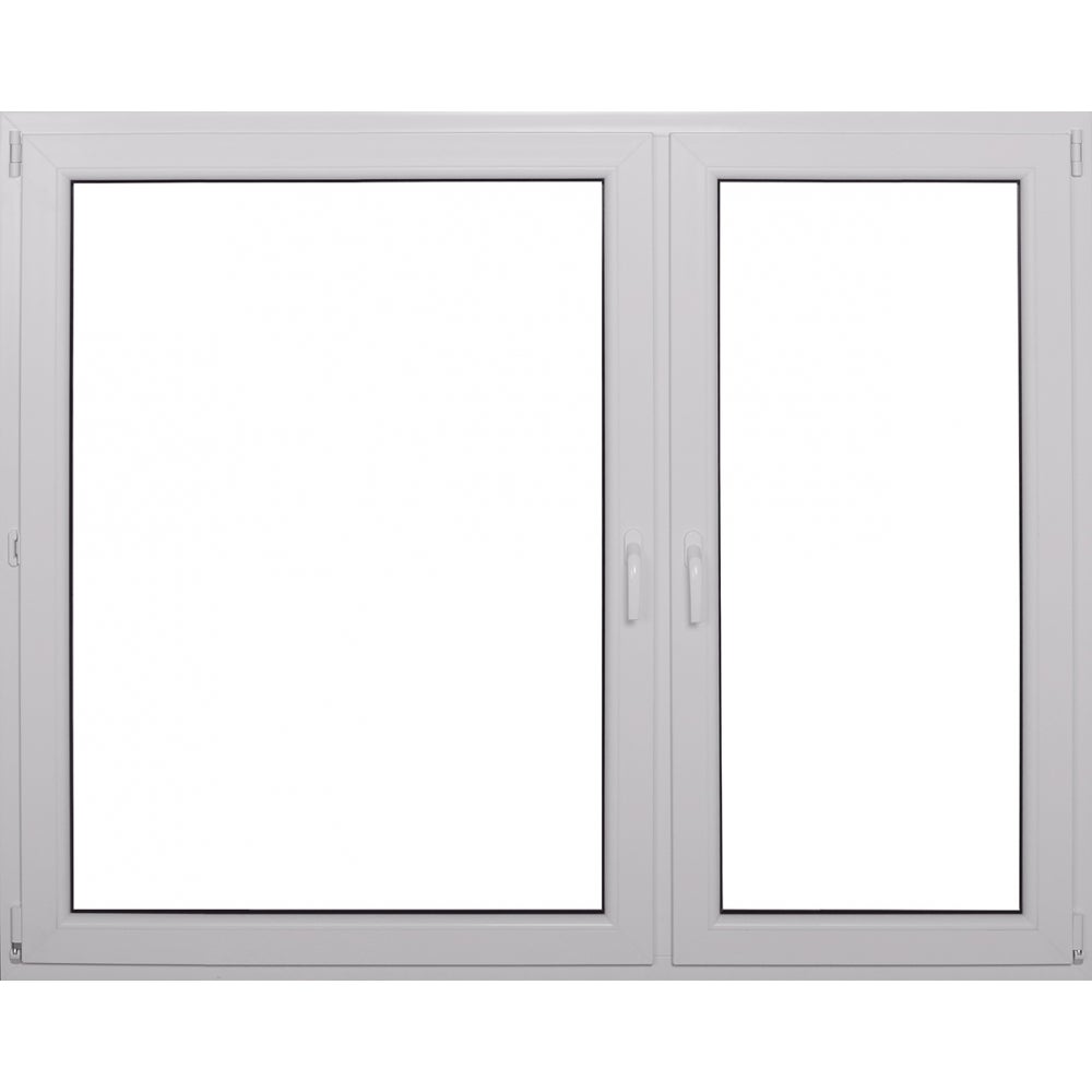 Okno PCV 2-szybowe fasadowe O36 Białe 1765x1435 mm otwierane do wewnątrz prawe