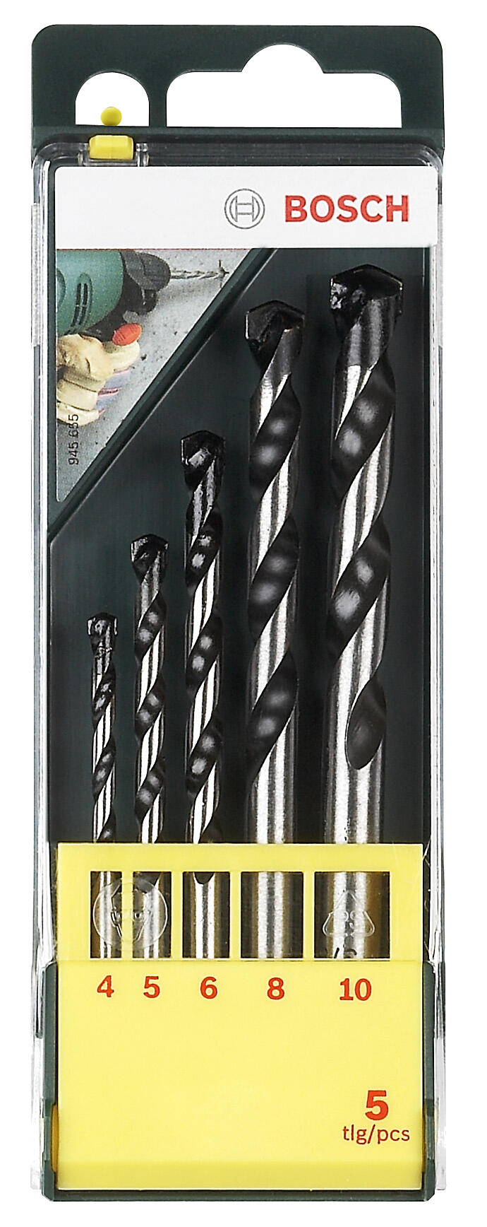 Zestaw wierteł do betonu 2607019444 4-10 mm 5 szt. BOSCH