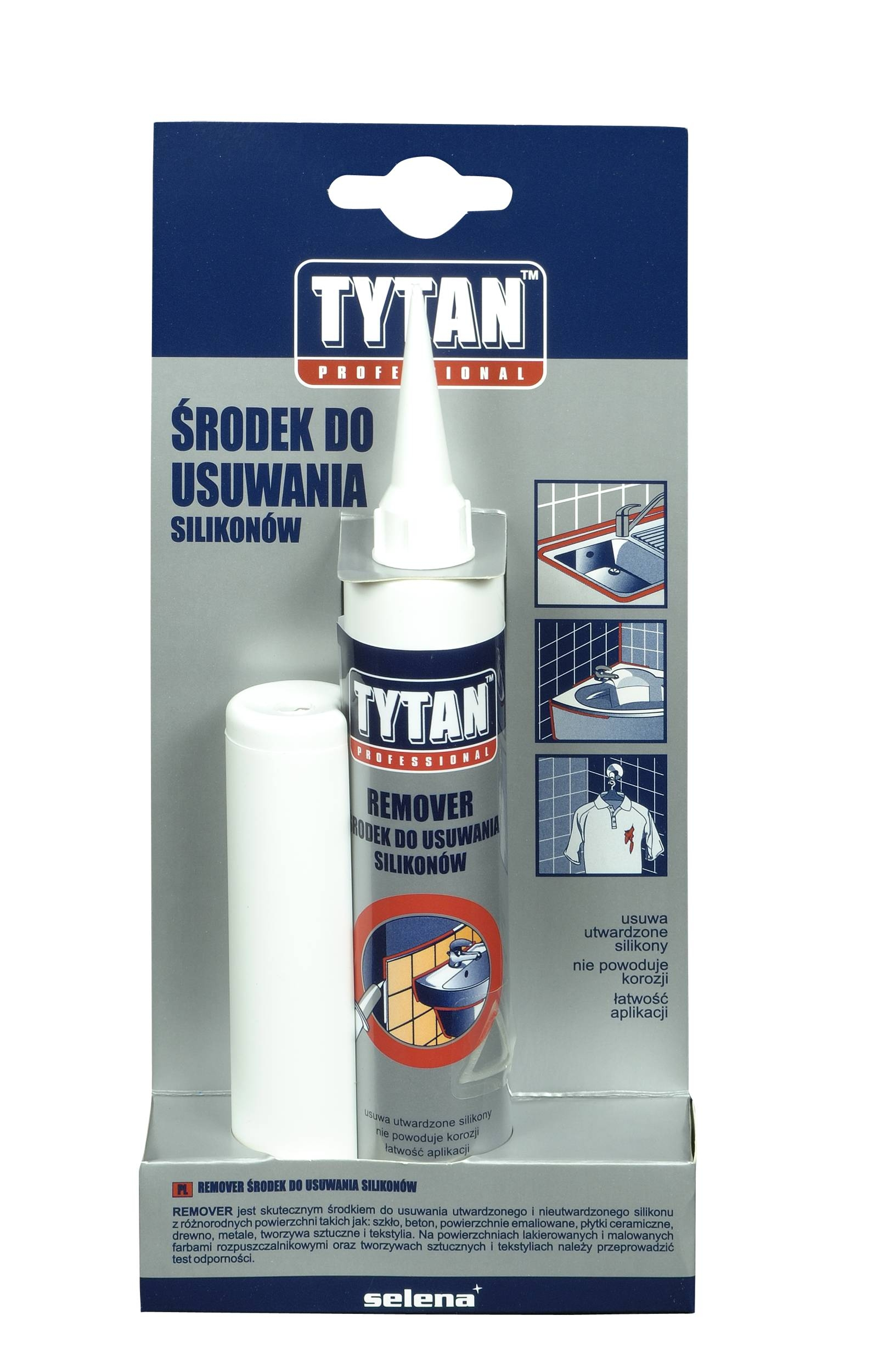 Środek do usuwania silikonu REMOVER 80 ml TYTAN
