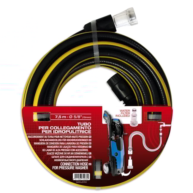 Prolunga Tubo Per Idropulitrici 8 Metri - Estensione Per Pulizia Con Libertà Di Movimento | Compatibile Con Serie Black Edition AR Blue Clean - Foto 9